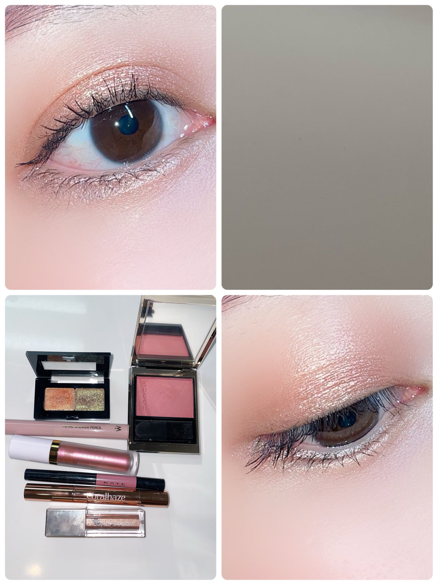 トーン ペタル リキッド アイシャドウ/to/one/リキッドアイシャドウを使ったクチコミ(1枚目)