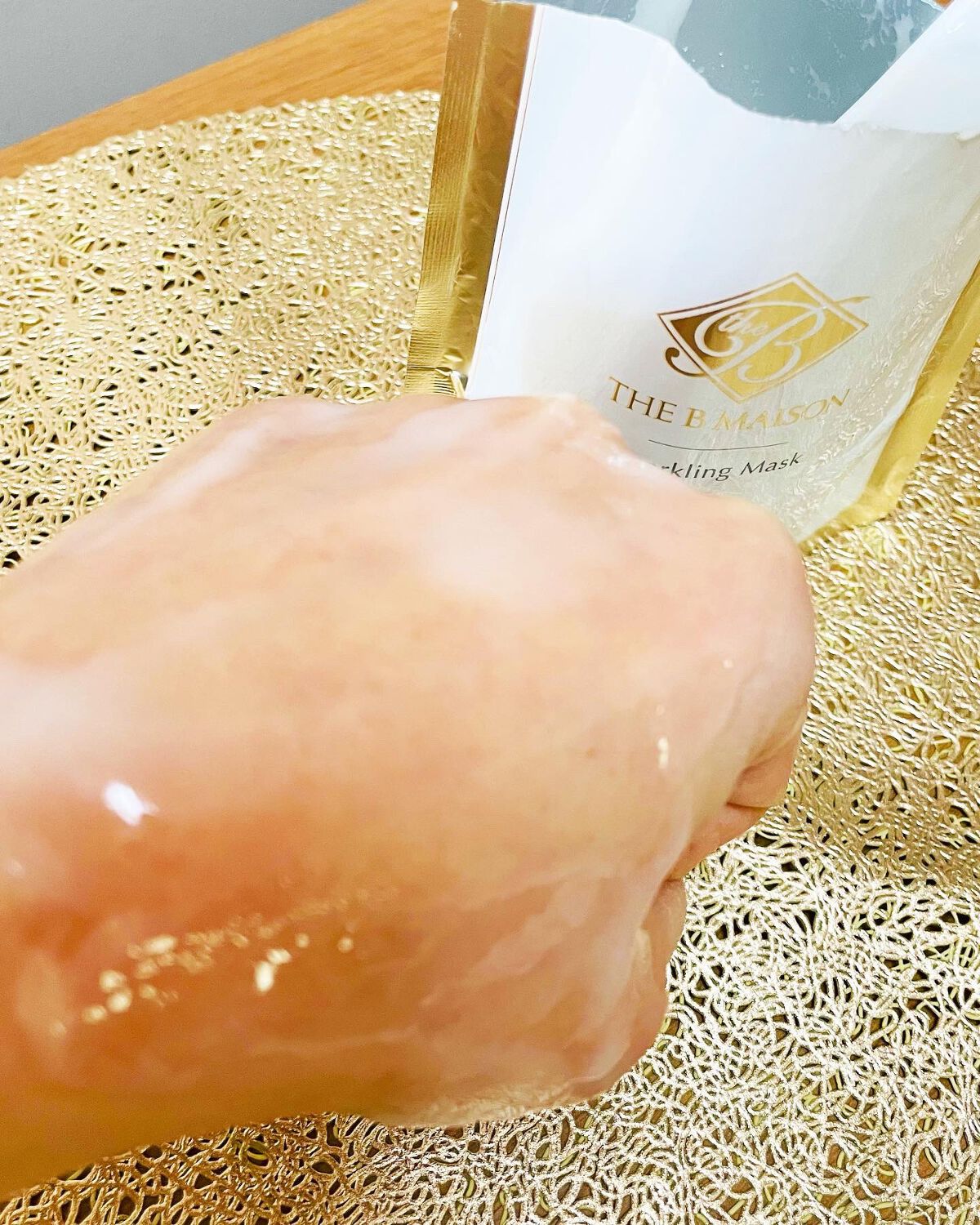  スパークリング マスク /ザ ビー メゾン/洗い流すパック・マスクを使ったクチコミ（3枚目）