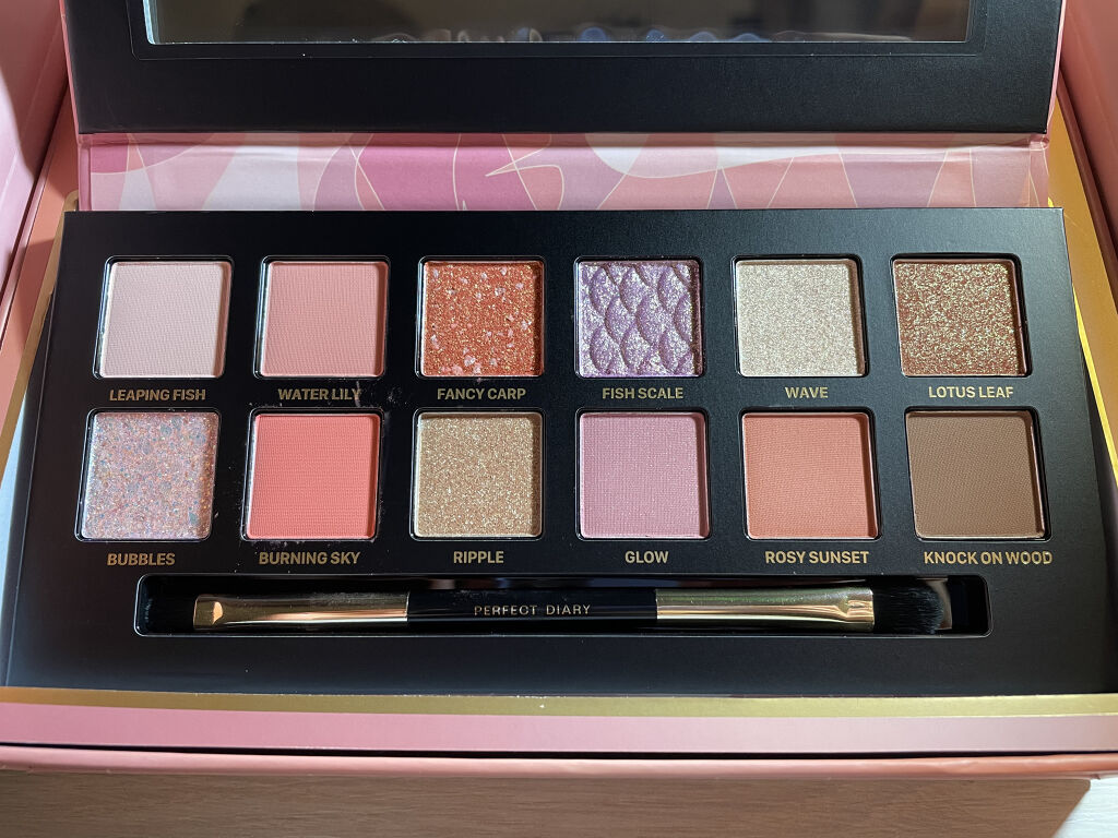 エクスプローラ12色 動物アイシャドウパレット/PERFECT DIARY/アイシャドウパレットを使ったクチコミ（3枚目）
