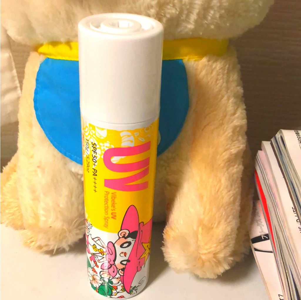 ビベッケの全身まるごとサラサラUVスプレー SPF50+ PA++++ 無香料/クイックレスポンス/日焼け止めミスト・スプレーを使ったクチコミ（1枚目）