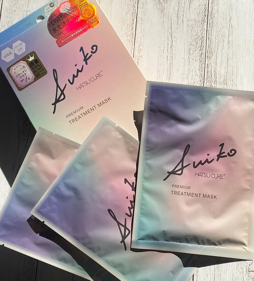 プレミアムトリートメントマスク/SUIKO HATSUCURE/シートマスク・パックを使ったクチコミ（2枚目）