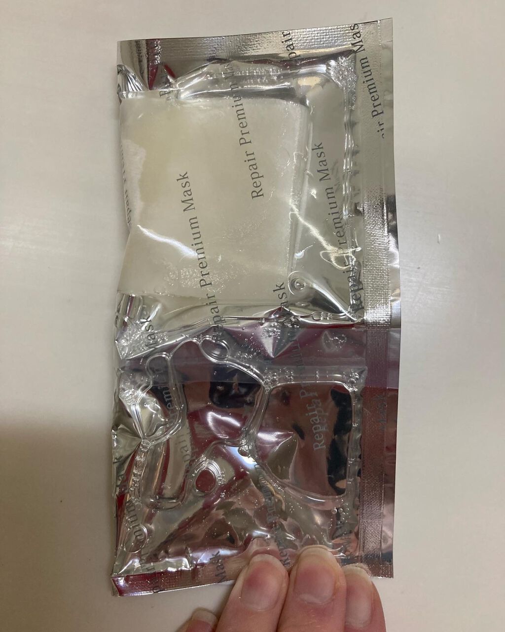 リソウ リペアプレミアムマスク/リソウコーポレーション/シートマスク・パックを使ったクチコミ(5枚目)
