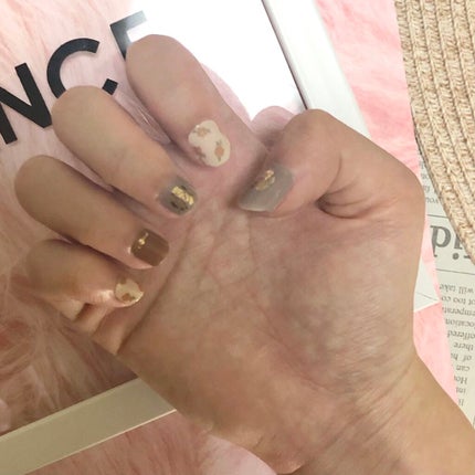 ジェルネイルシール/キャンドゥ/ネイルシールを使ったクチコミ(2枚目)