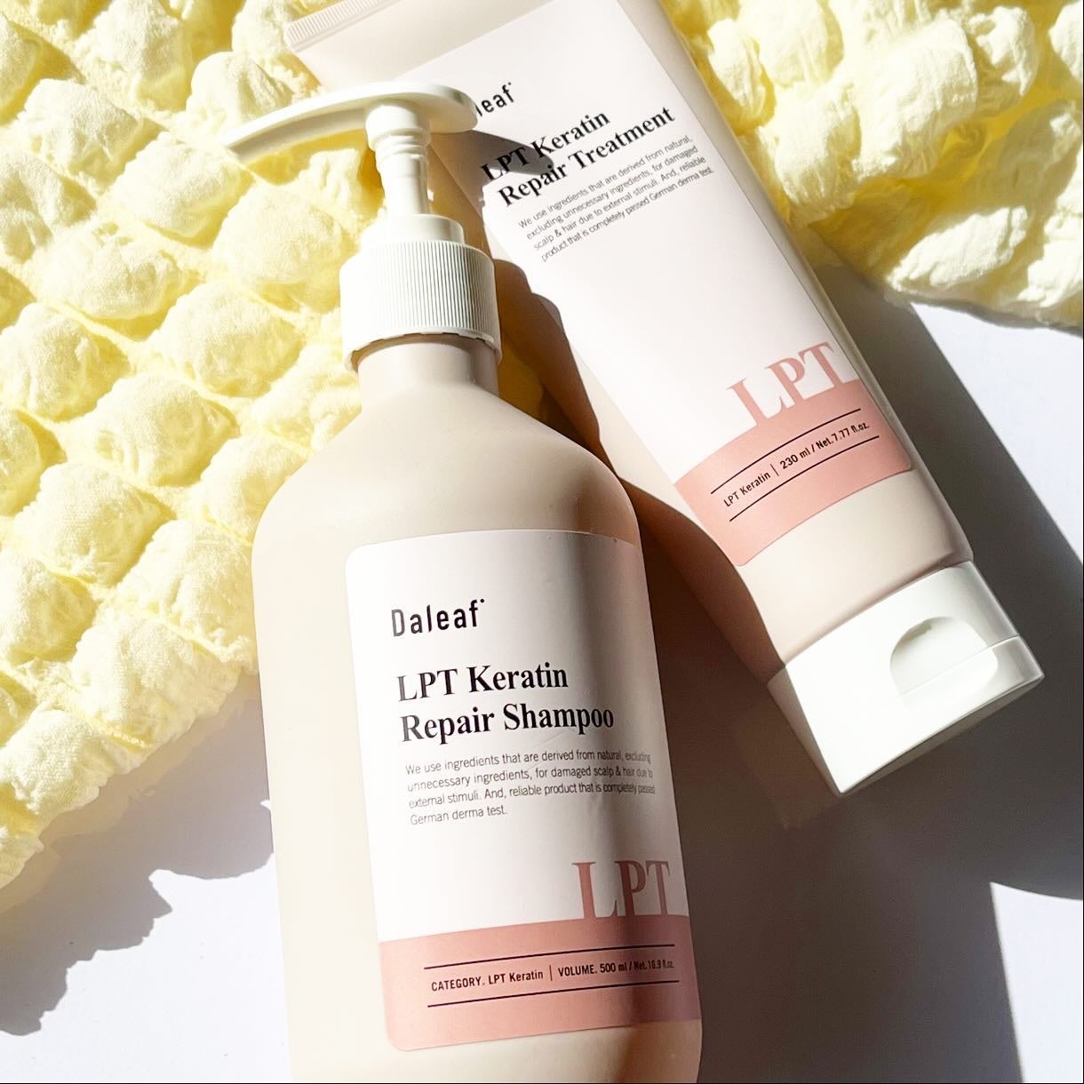 LPTケラチンリペアトリートメント/Daleaf/洗い流すヘアトリートメントを使ったクチコミ(1枚目)