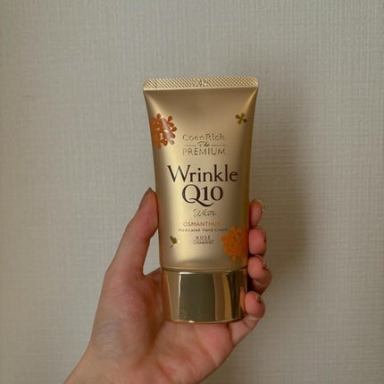 コエンリッチ ザ プレミアム  薬用リンクルホワイト ハンドクリーム  金木犀の香り 【医薬部外品】/コエンリッチQ10/ハンドクリームを使ったクチコミ(2枚目)