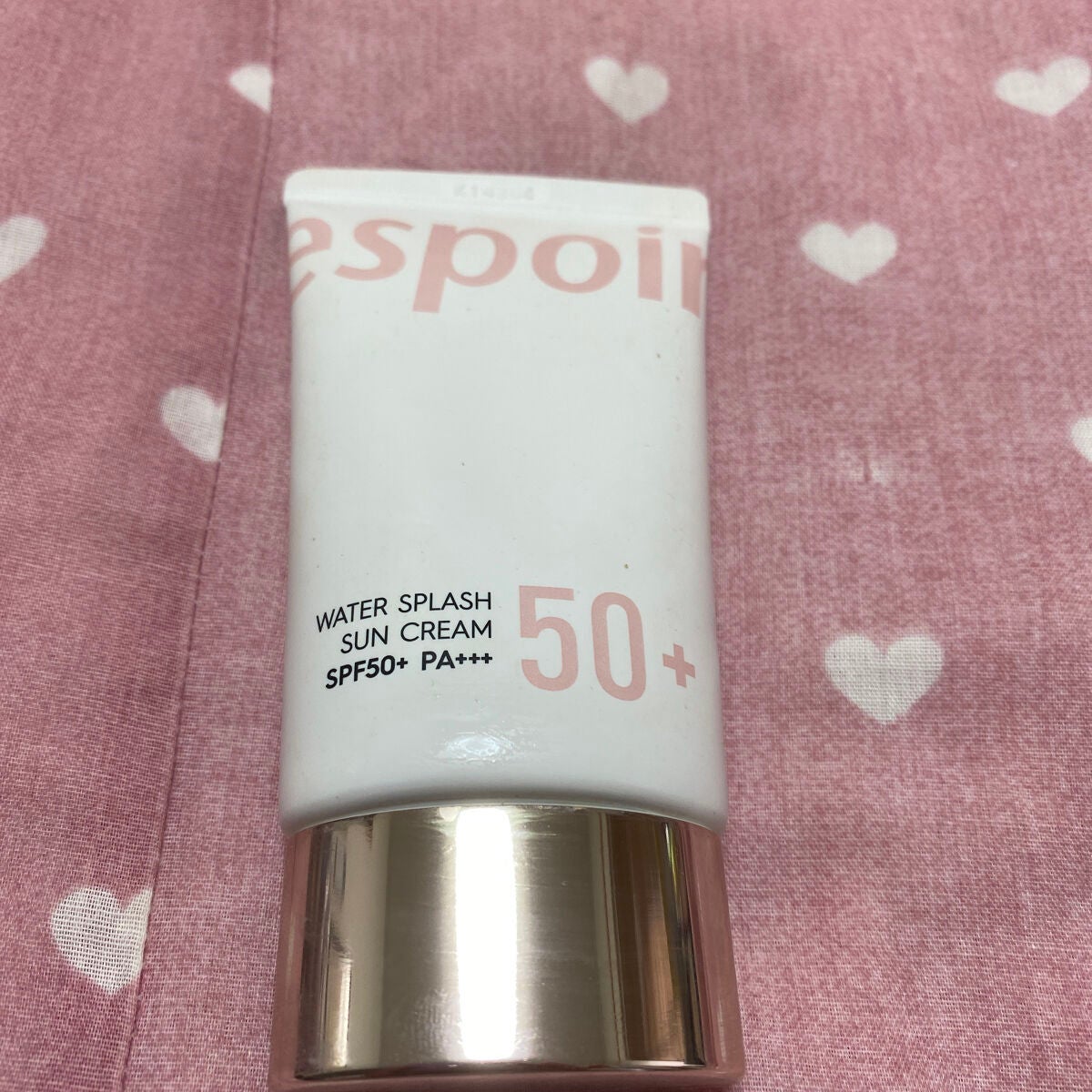 ウォータースプラッシュサンクリーム/espoir/日焼け止め・UVケアを使ったクチコミ(1枚目)