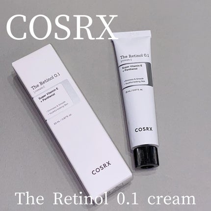 RXザ・レチノール0.1クリーム/COSRX/フェイスクリームを使ったクチコミ(1枚目)