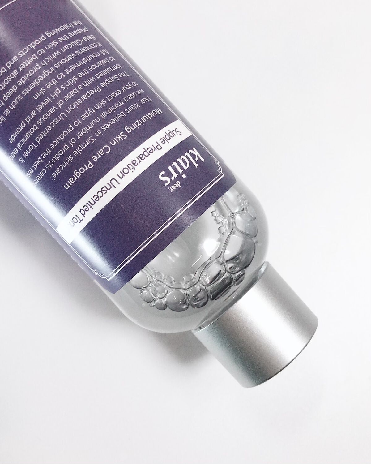 サプルプレパレーションアンセンテッドトナー(180ml)/Klairs/化粧水を使ったクチコミ（3枚目）