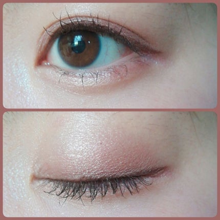 シングルカラーアイシャドウ/CEZANNE/単色アイシャドウを使ったクチコミ(3枚目)