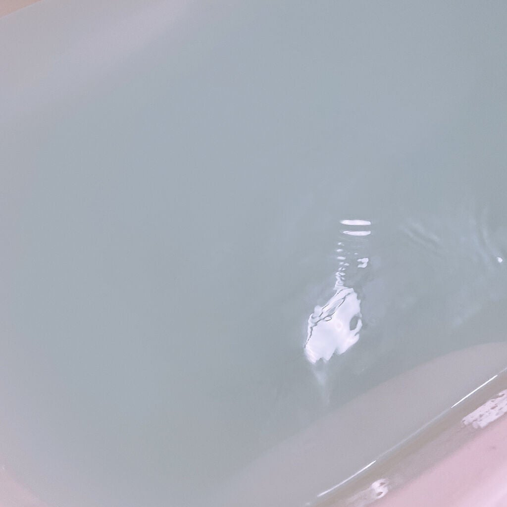 お塩ぽかぽかの湯/毛穴撫子/無機塩系入浴剤を使ったクチコミ(4枚目)