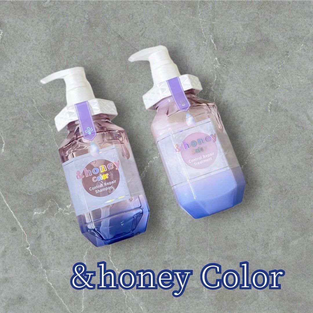 アンドハニー カラー コントロールリペア シャンプー1.0 / ヘアトリートメント2.0/&honey/市販シャンプーを使ったクチコミ(1枚目)
