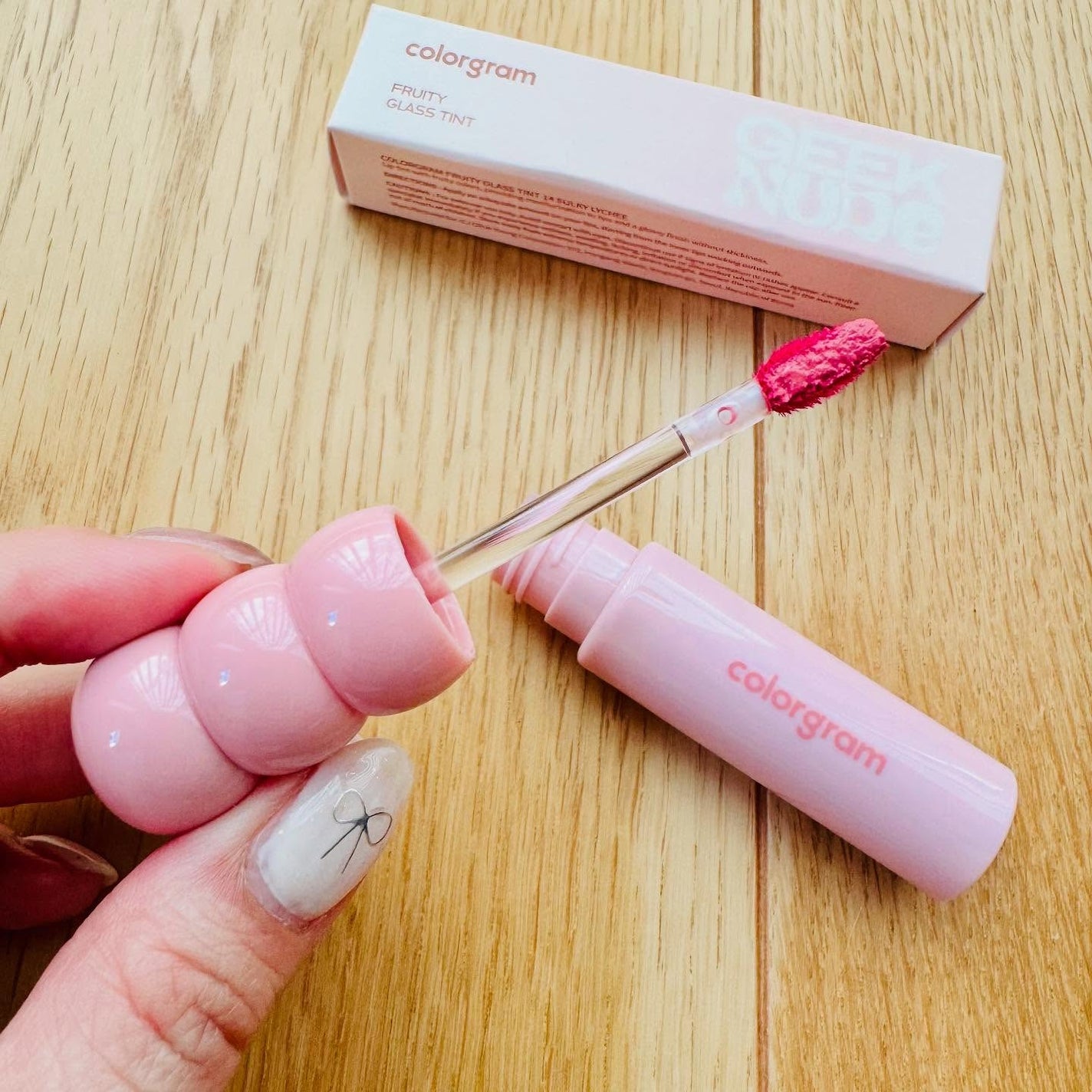 タンフルグラスティント/Colorgram/リップティントを使ったクチコミ(3枚目)