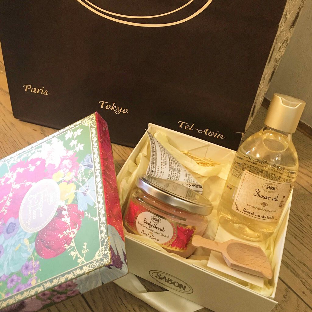  シャワーオイル パチュリ・ラベンダー・バニラ/SABON/ボディソープを使ったクチコミ（1枚目）