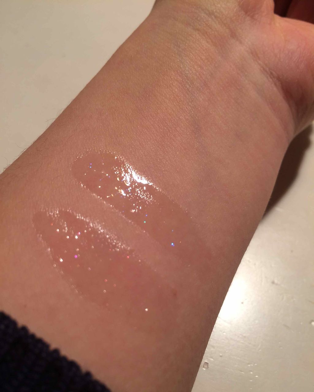 リップケアオイル/excel/リップグロスを使ったクチコミ（2枚目）