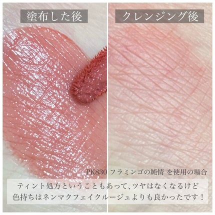 ネンマクフェイク リキッド/Visée/口紅を使ったクチコミ(5枚目)