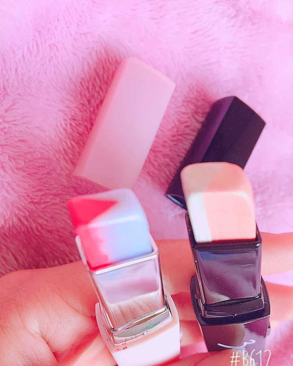 ツートーンリップバーム/pixi beauty/口紅を使ったクチコミ(3枚目)