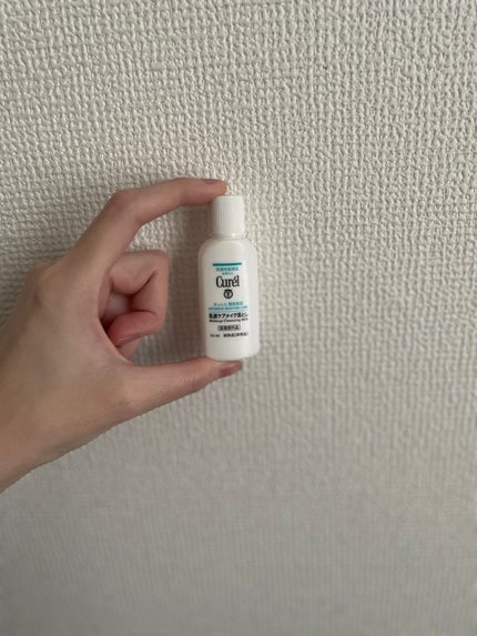 キュレル 潤浸保湿 乳液ケアメイク落とし/キュレル/ミルククレンジングを使ったクチコミ(1枚目)