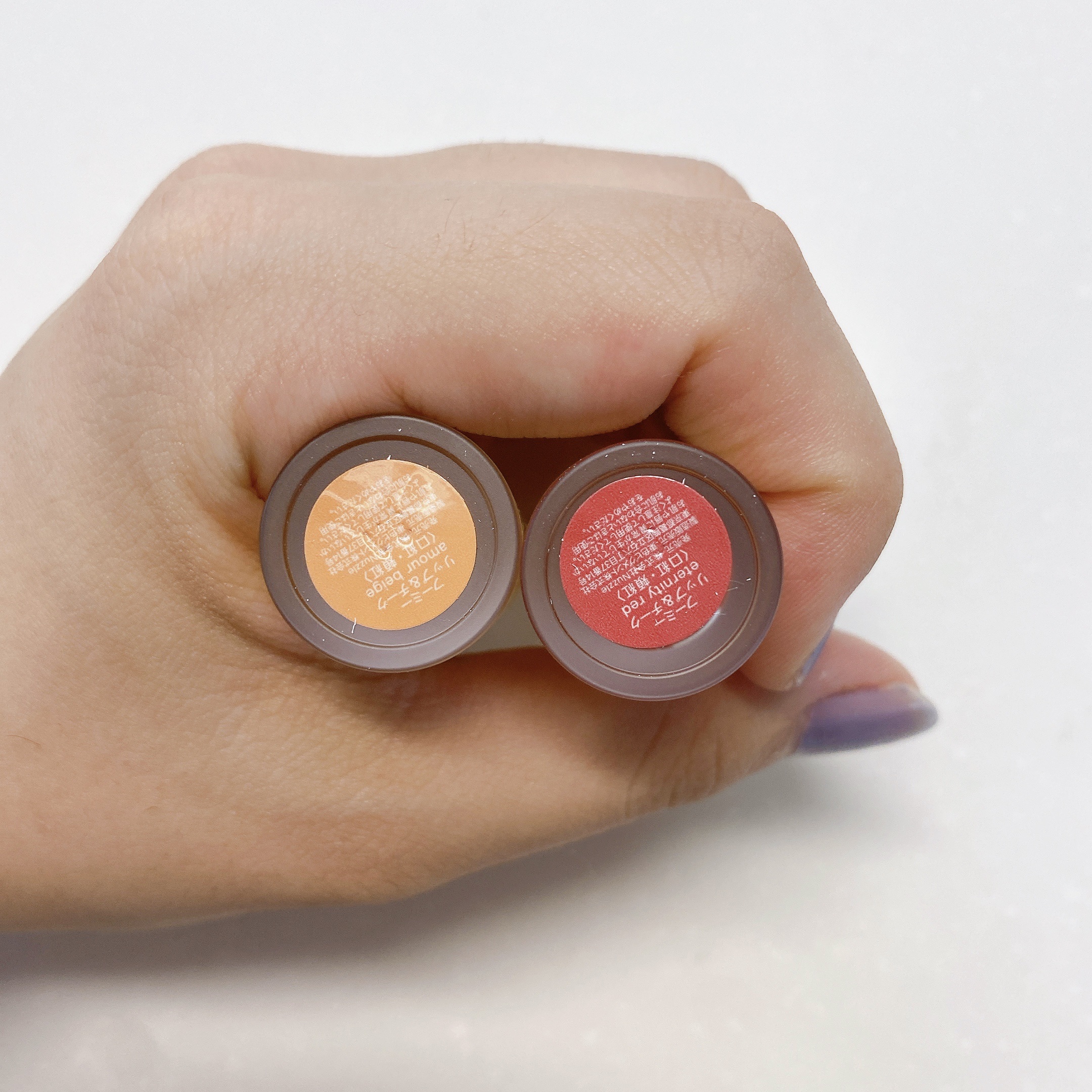 リップ＆チーク アブラッチョブラウン/WHOMEE/ジェル・クリームチークを使ったクチコミ（3枚目）