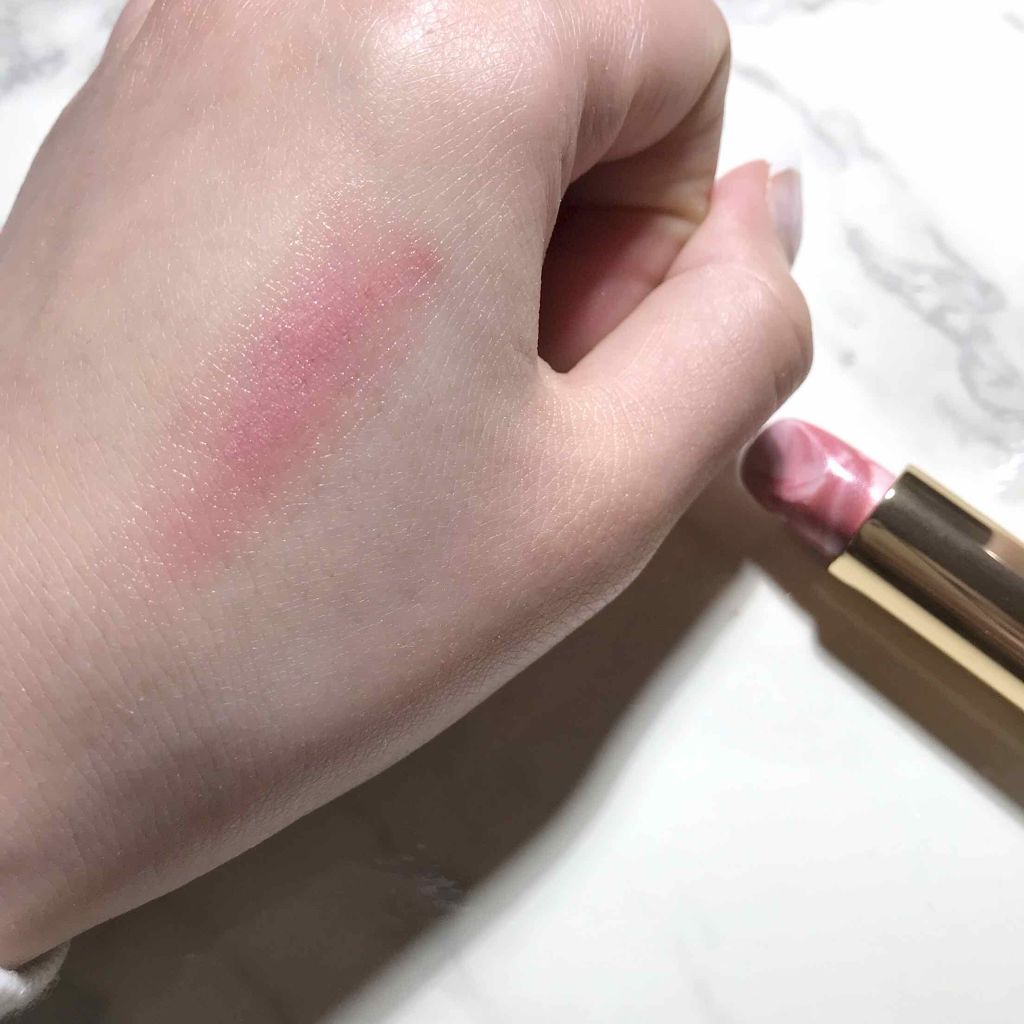 ラプソリュ トーン アップ バーム/LANCOME/口紅を使ったクチコミ（3枚目）