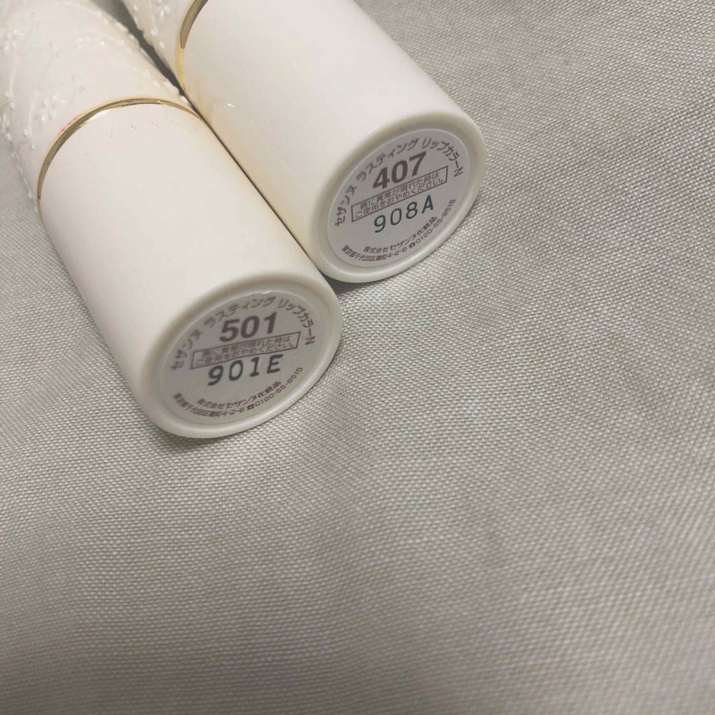 ラスティング リップカラーN/CEZANNE/口紅を使ったクチコミ(2枚目)