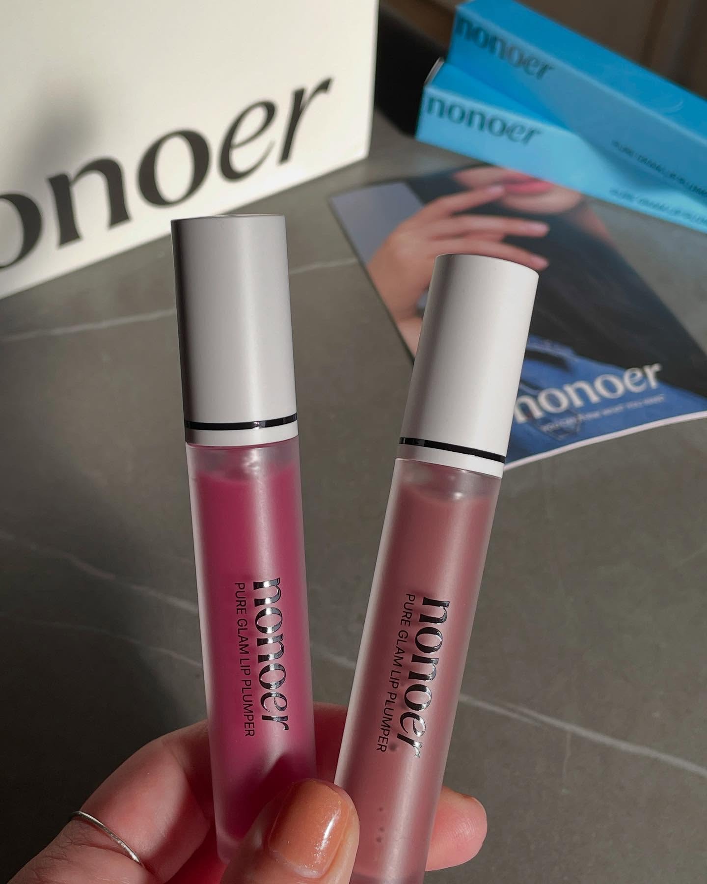 ピュアグラムリッププランパー/nonoer/リッププランパーを使ったクチコミ（3枚目）