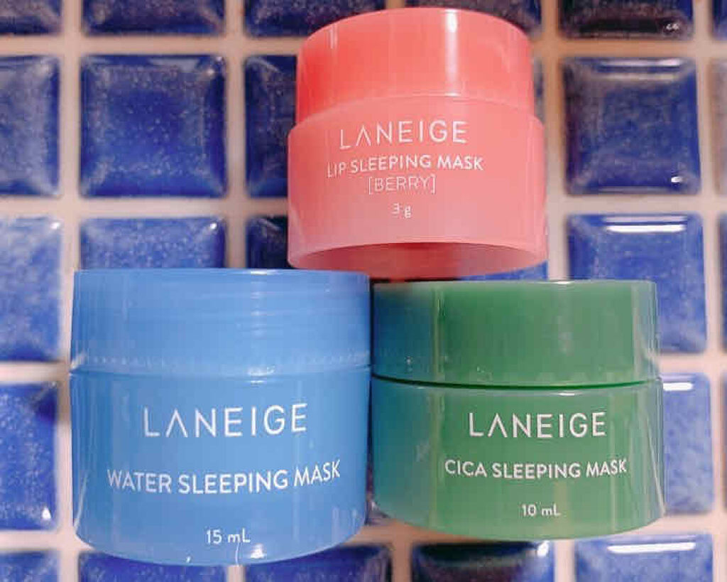 ウォータースリーピングパック/LANEIGE/フェイスクリームを使ったクチコミ（1枚目）