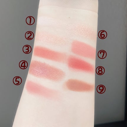 クォーツ 9色アイシャドウパレット(ドリームランドアイシャドウ)/ZEESEA/アイシャドウパレットを使ったクチコミ(3枚目)