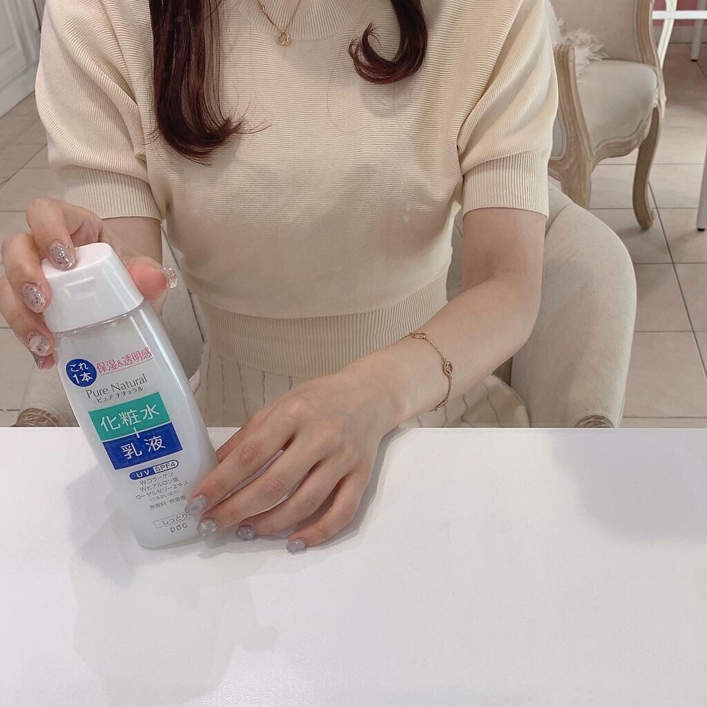 ピュア　ナチュラル　エッセンスローション　ライト/pdc/乳液を使ったクチコミ（2枚目）