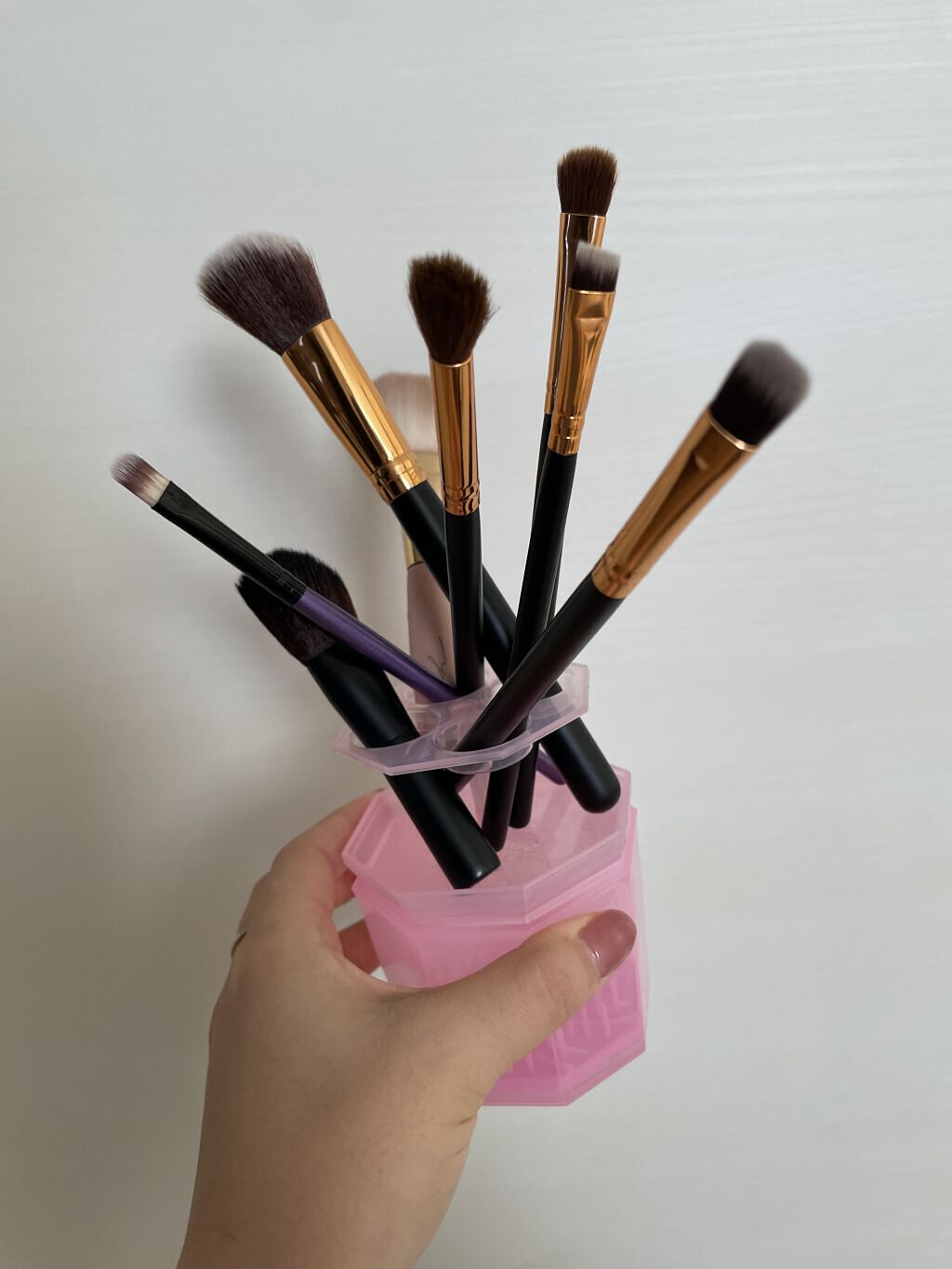 メイクブラシ専用クリーナー/DAISO/その他化粧小物を使ったクチコミ（1枚目）