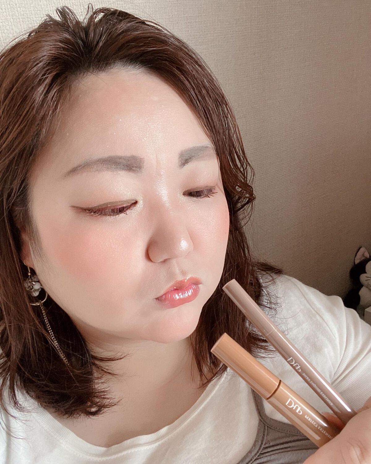 パーフェクトエクステンション マスカラ for カール/D-UP/マスカラを使ったクチコミ（3枚目）