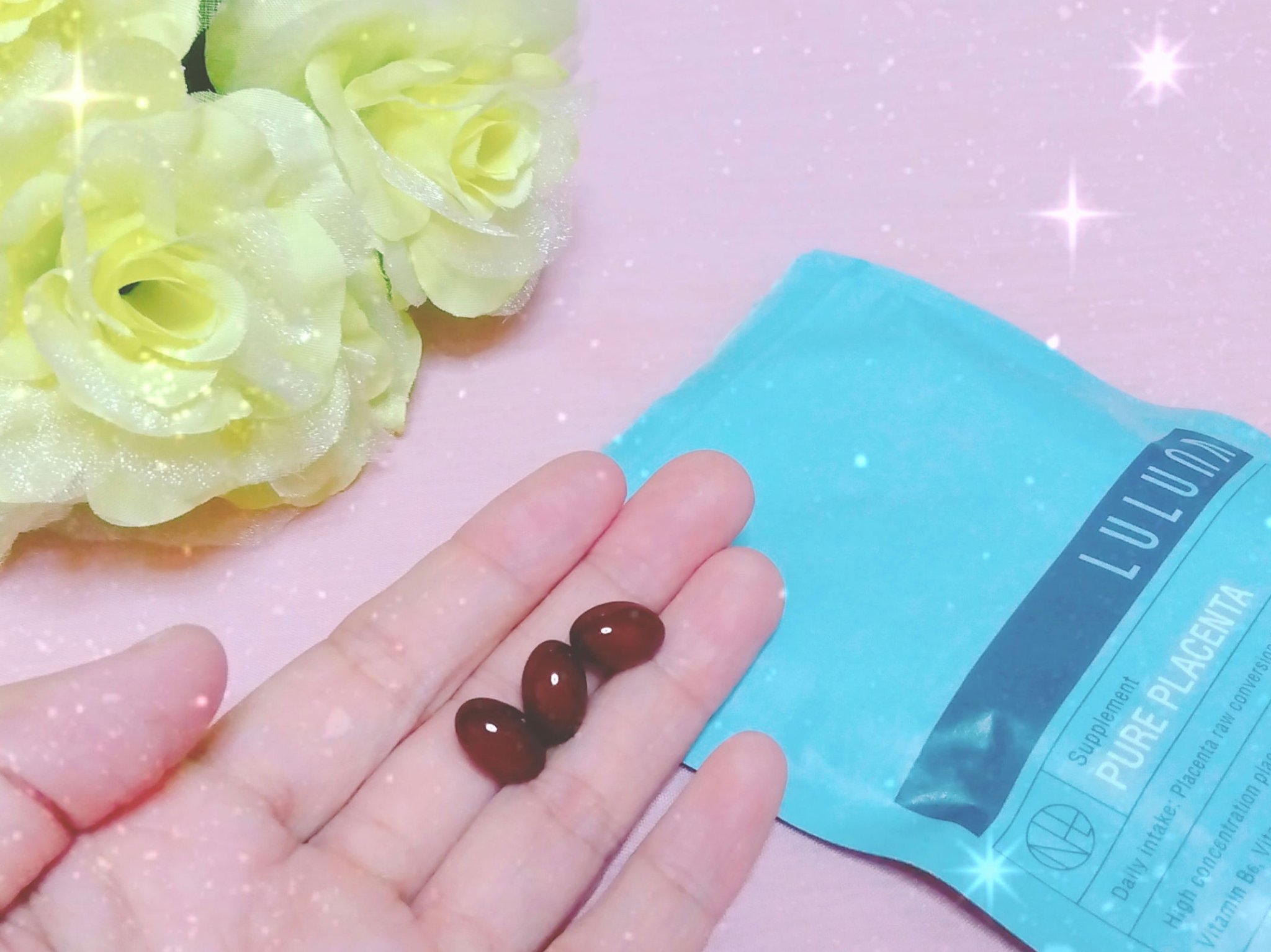 PURE PLACENTA/LULUNA/美容サプリメントを使ったクチコミ（3枚目）