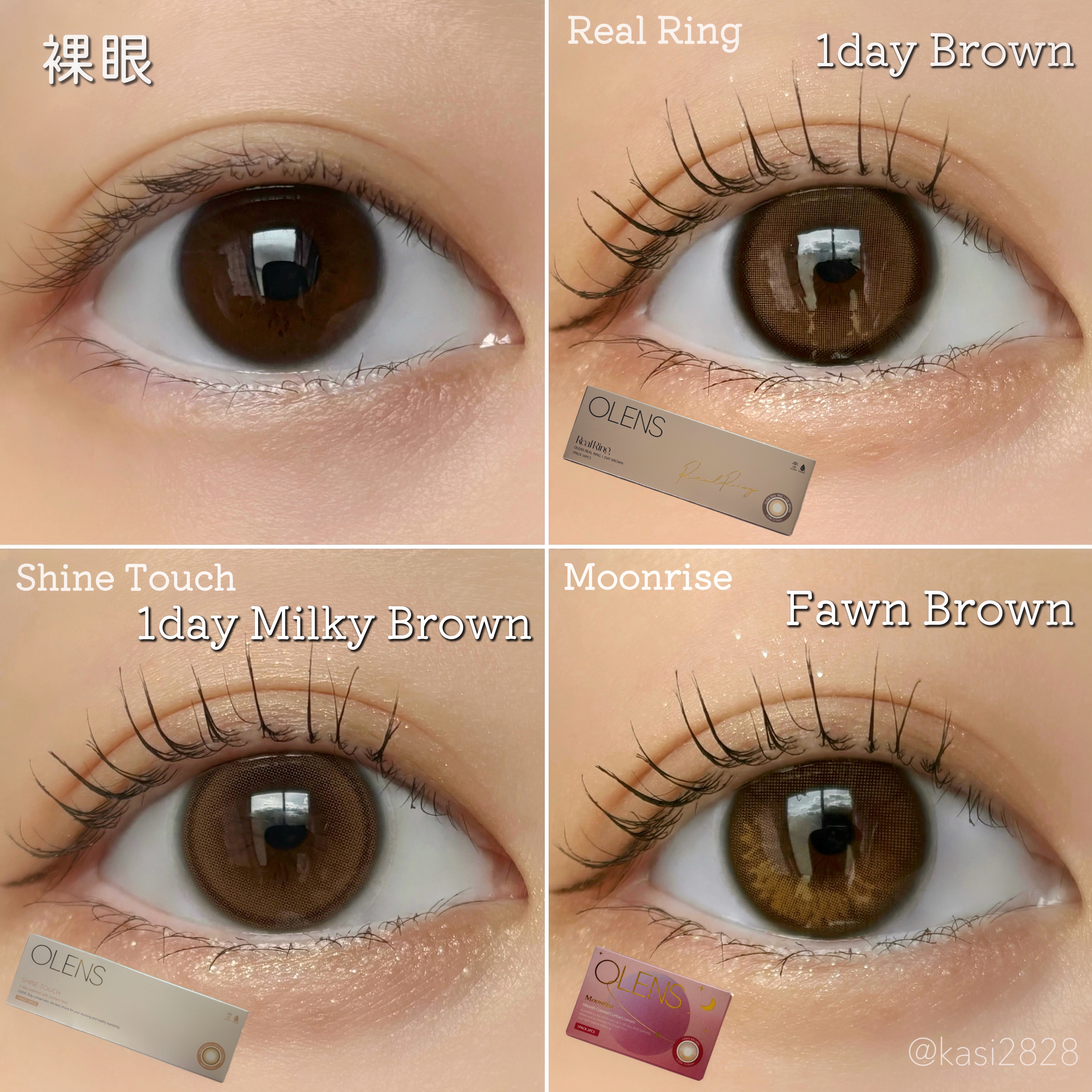Moonrise 1Month/OLENS/１ヶ月（１MONTH）カラコンを使ったクチコミ（2枚目）