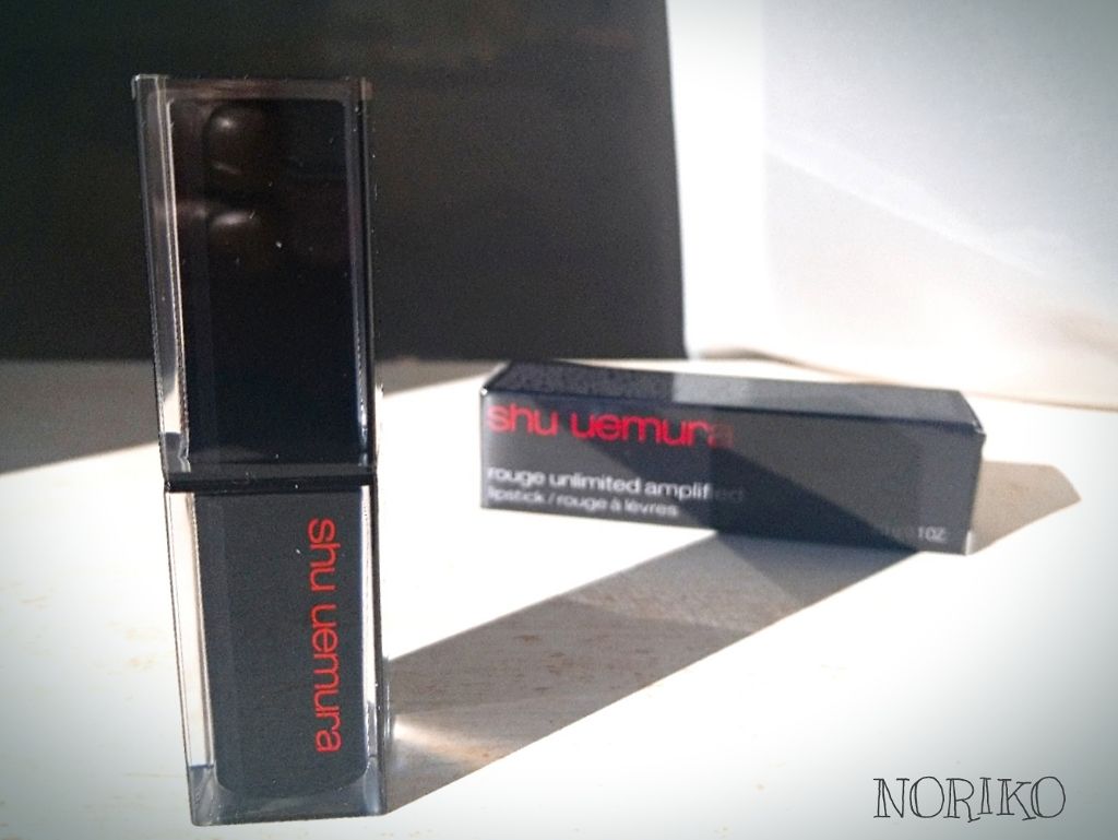 ルージュ アンリミテッド アンプリファイド/shu uemura/口紅を使ったクチコミ（2枚目）