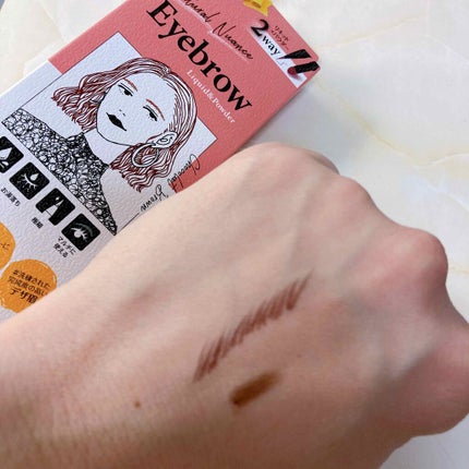 アイブロウL&P 03ショコラブラウン NNLP-03/Linoue/パウダーアイブロウを使ったクチコミ(2枚目)