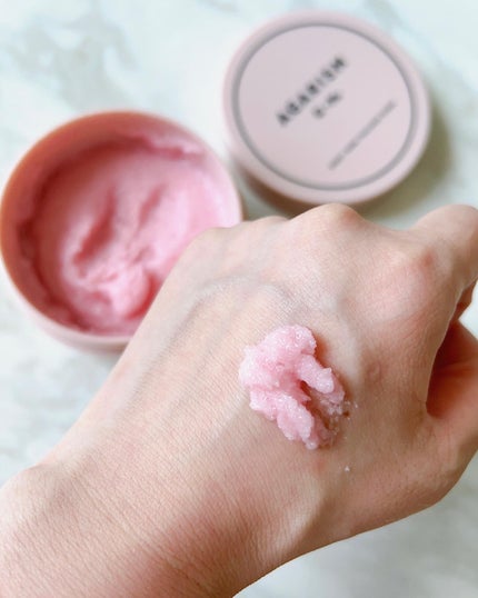 Q+Me スウィート ボム タラソ スクラブ/AGARISM/バスト・ヒップケアを使ったクチコミ(2枚目)