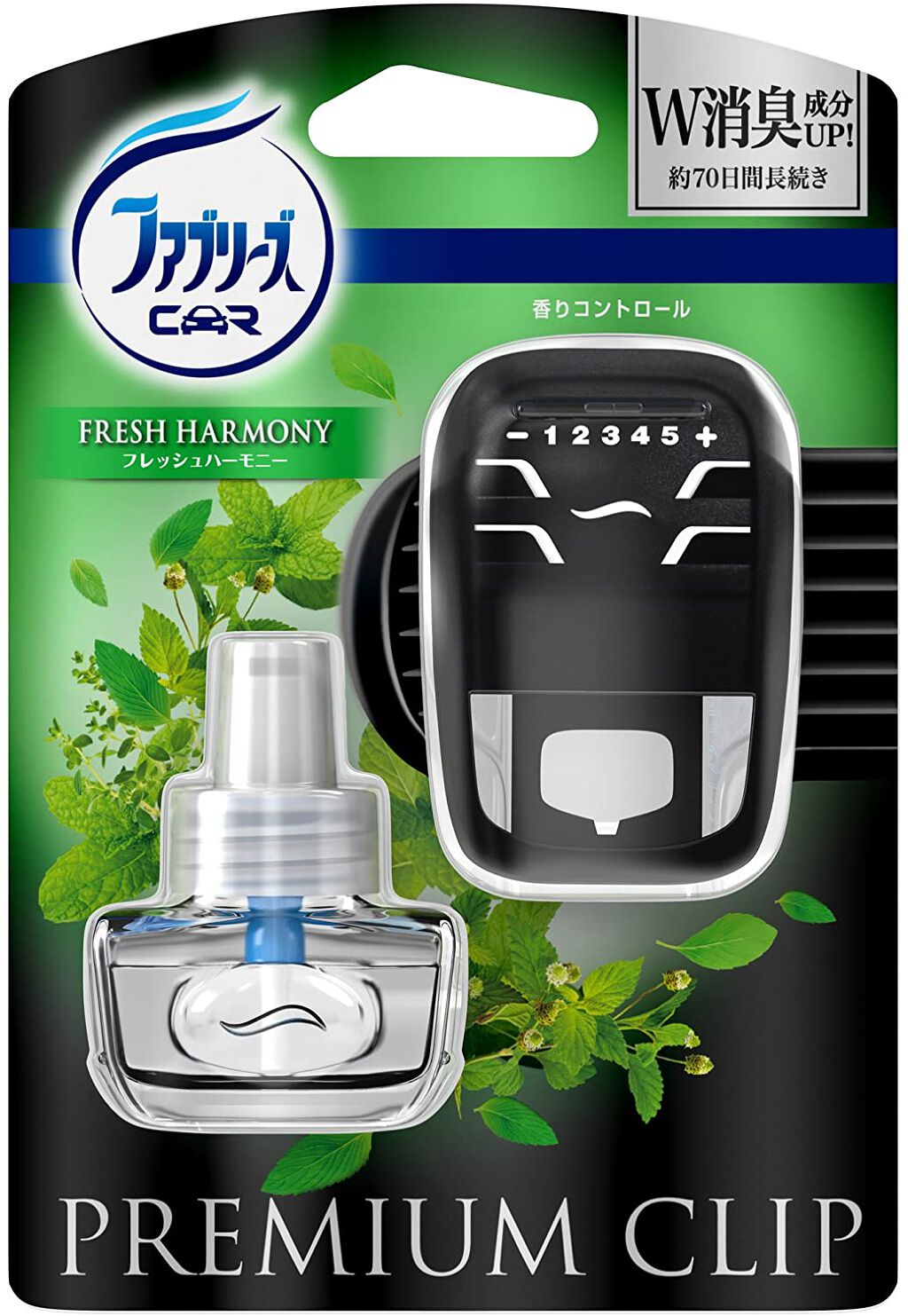車のエアコン用 プレミアムクリップ フレッシュハーモニーの香り