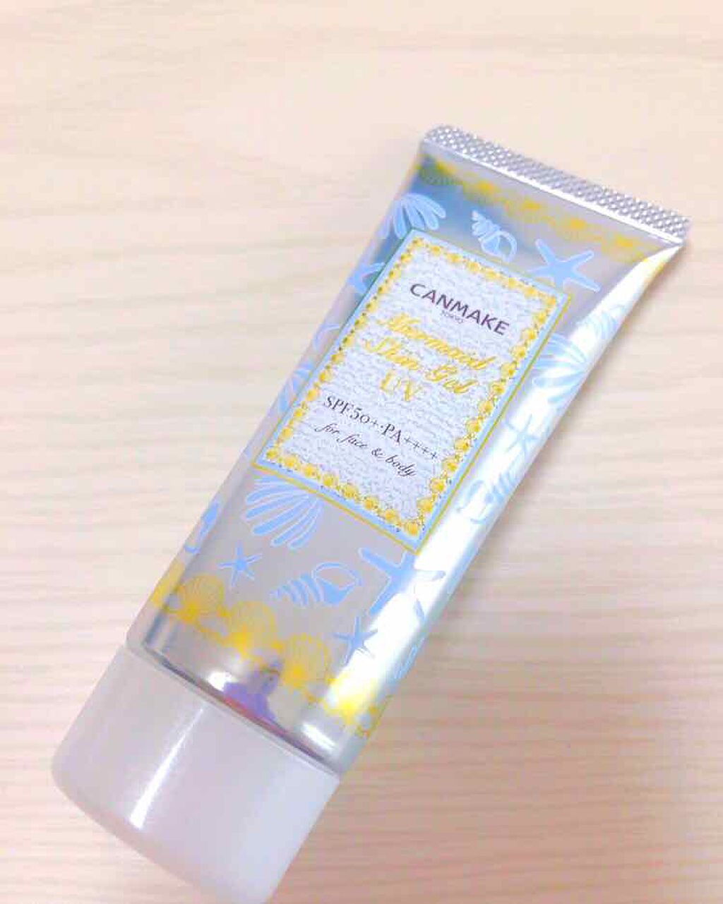 マーメイドスキンジェルUV/キャンメイク/日焼け止めジェルを使ったクチコミ（1枚目）