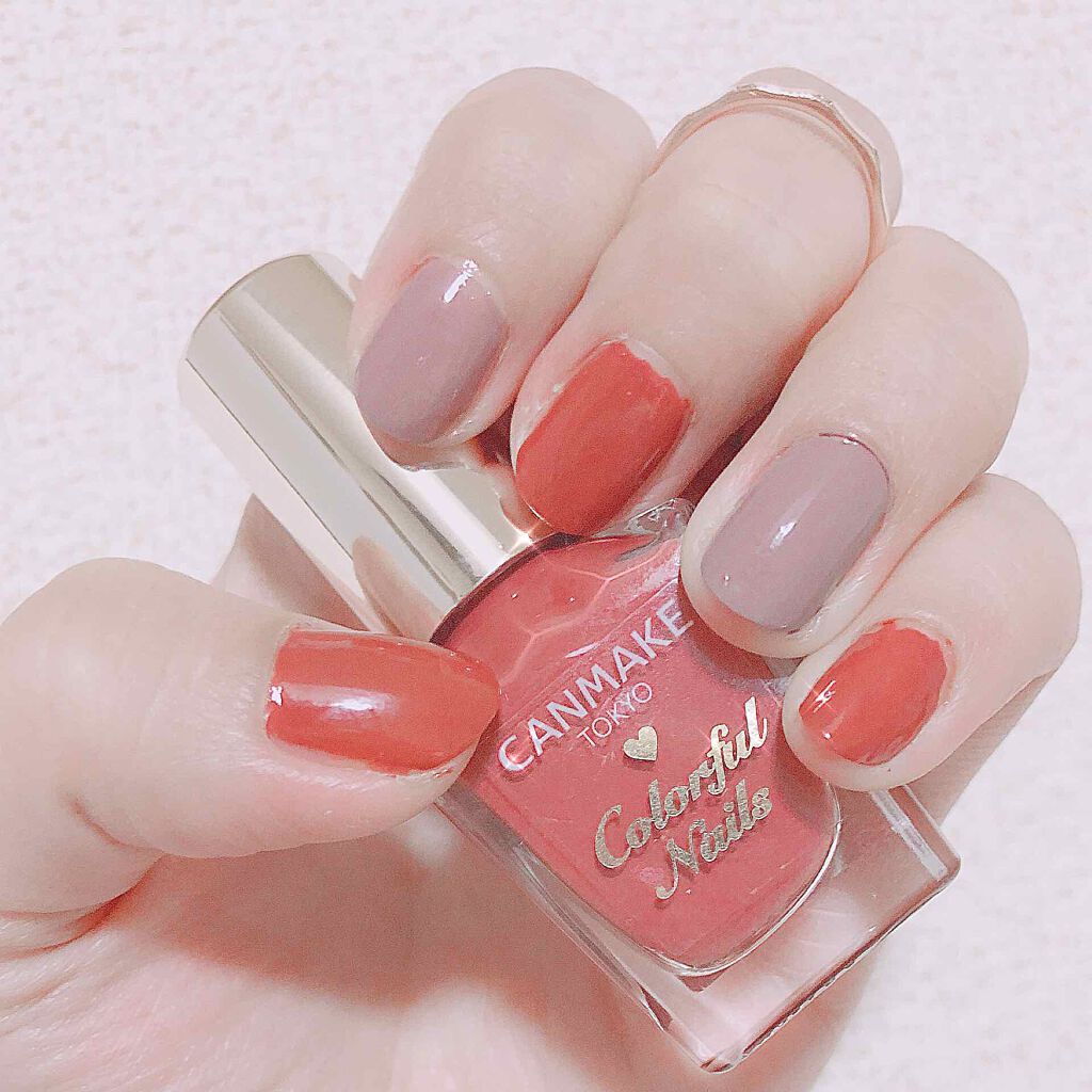 カラフルネイルズ/キャンメイク/マニキュアを使ったクチコミ(1枚目)