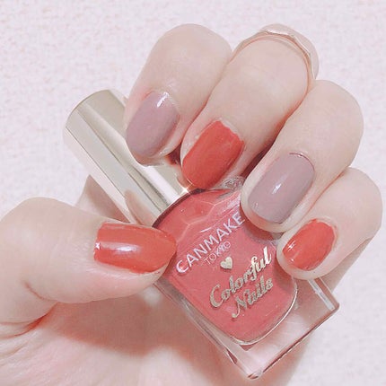 カラフルネイルズ/キャンメイク/マニキュアを使ったクチコミ(1枚目)