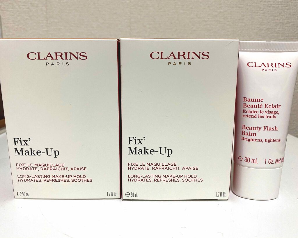 フィックス メイクアップ/CLARINS/ミスト状化粧水を使ったクチコミ（1枚目）