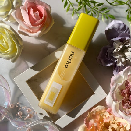 クリーミーベールヘアミスト サンセットハニー/narka/ヘアミストを使ったクチコミ(4枚目)