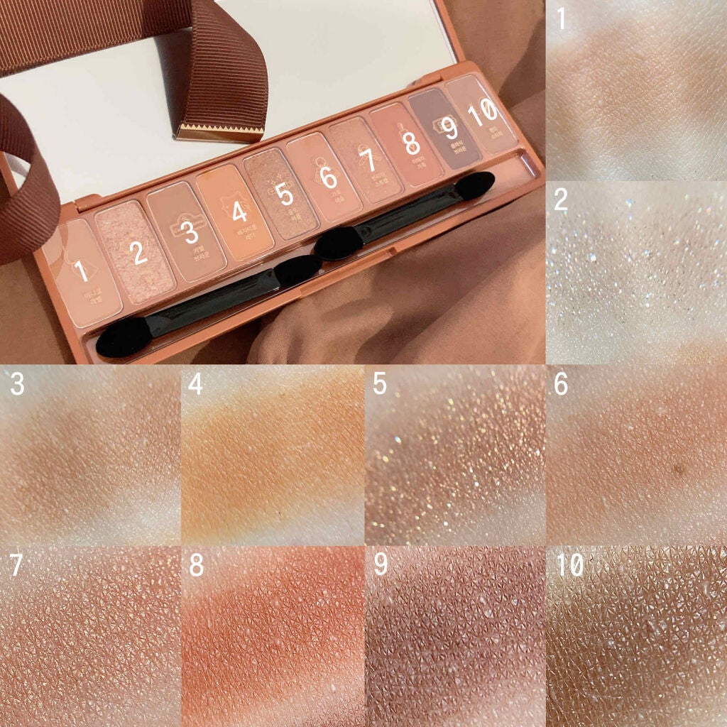 プレイカラー アイシャドウ/ETUDE/アイシャドウパレットを使ったクチコミ(5枚目)