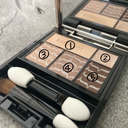 ドラマティックスタイリングアイズ/マキアージュ/アイシャドウパレットを使ったクチコミ(2枚目)