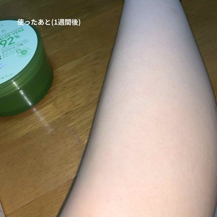 マイルド&モイスチャーアロエジェル/ネイチャーリパブリック/ボディローションを使ったクチコミ(3枚目)