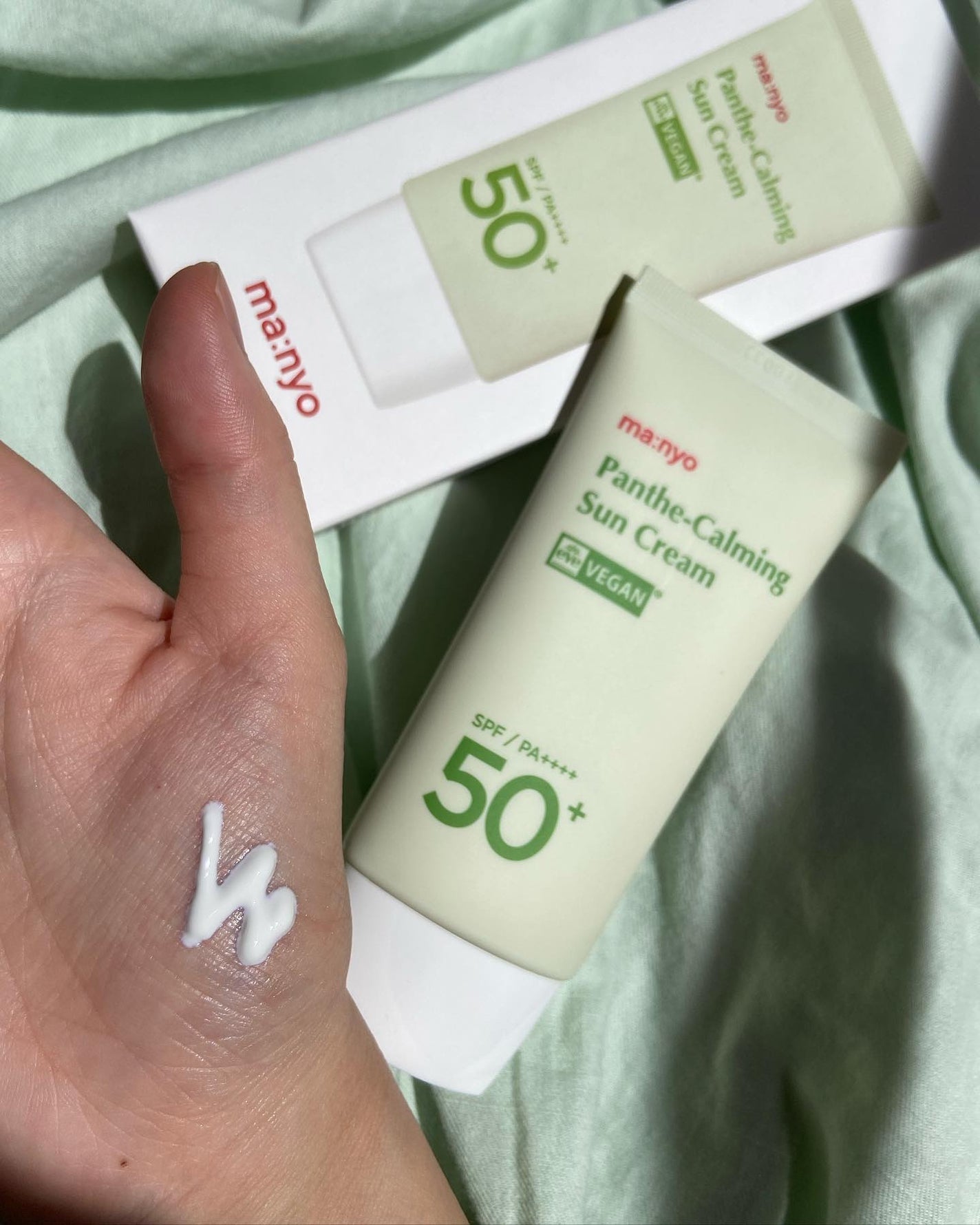 パンテカーミング サンクリーム/manyo/日焼け止めクリームを使ったクチコミ(3枚目)