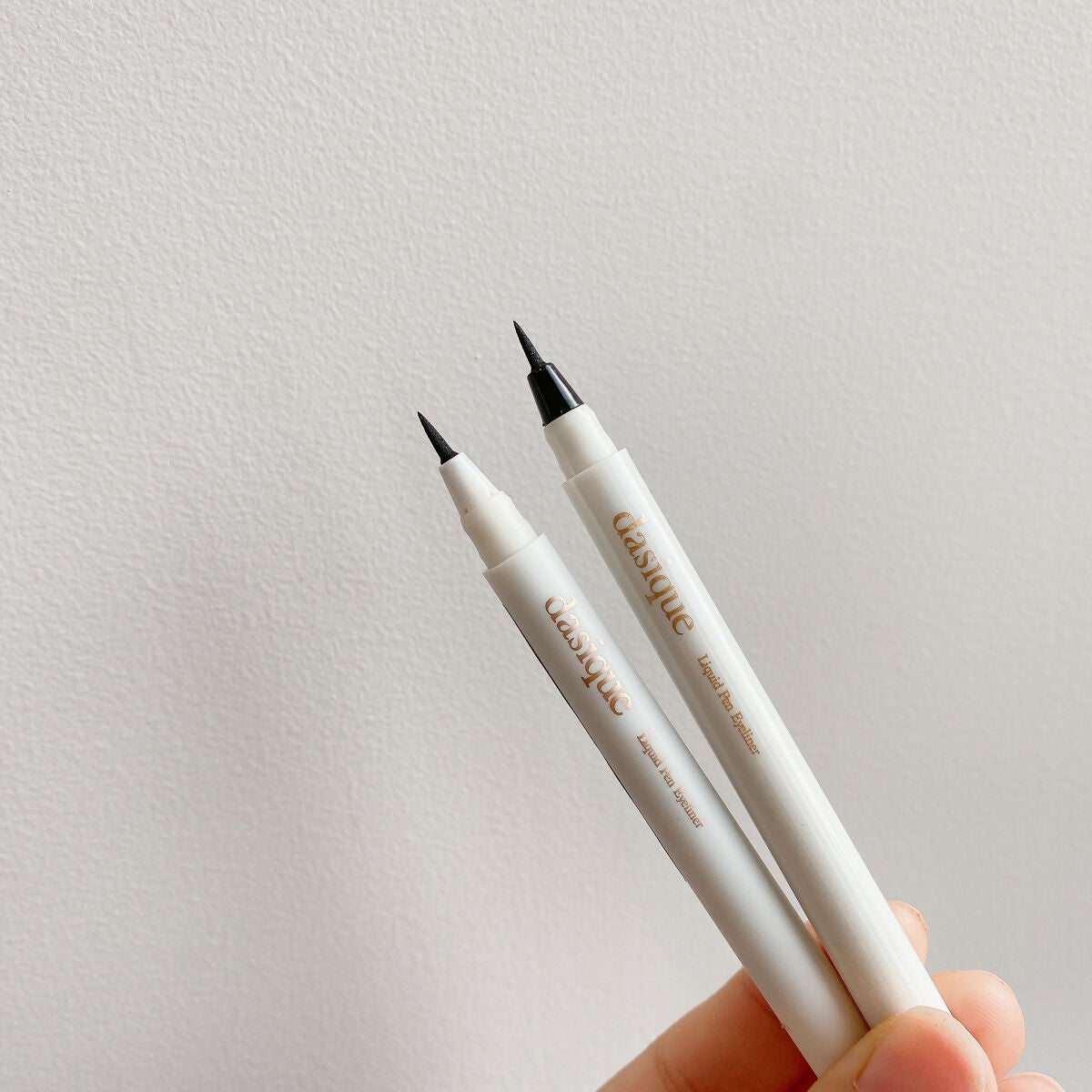 リキッドペンアイライナー/dasique/リキッドアイライナーを使ったクチコミ(3枚目)
