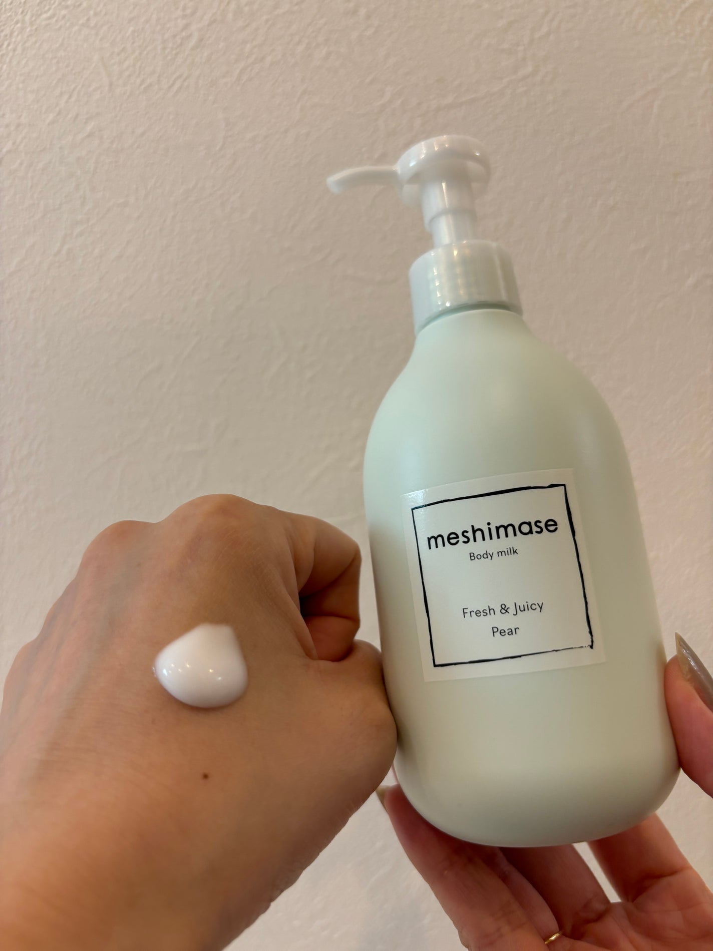 meshimase ボディミルク ペアー/meshimase/ボディミルクを使ったクチコミ(3枚目)