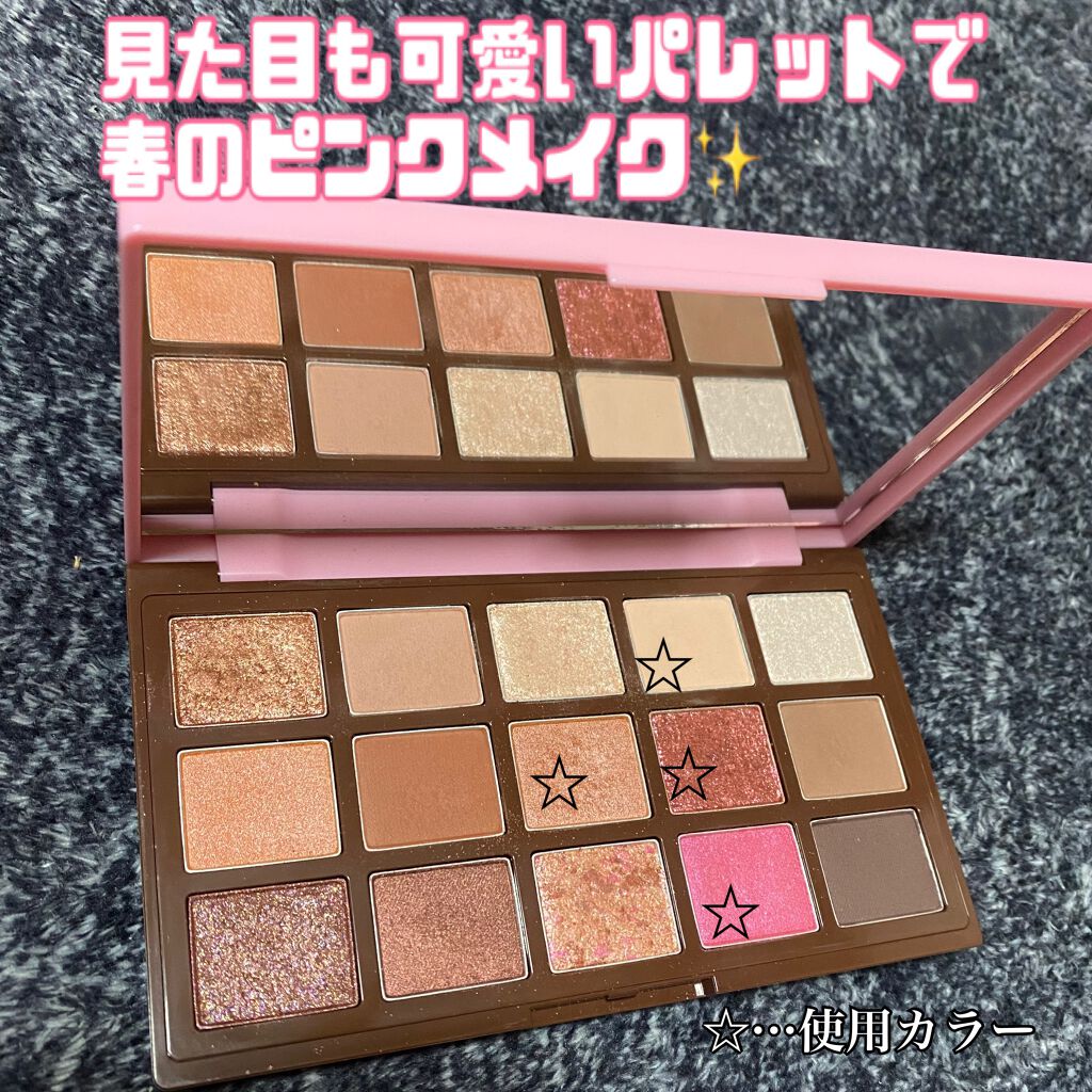 プレイカラーアイパレット ウィルビーラブドレオピンク/ETUDE/アイシャドウパレットを使ったクチコミ（1枚目）