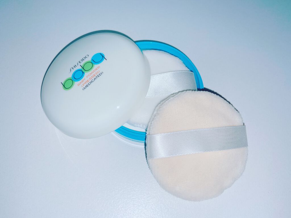 資生堂ベビーパウダー(プレスド)/ベビー/ボディパウダーを使ったクチコミ(4枚目)