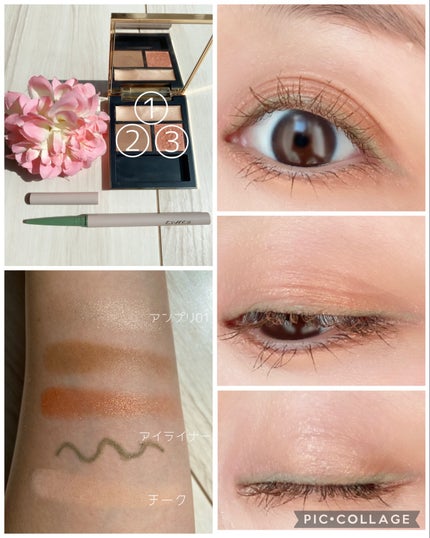 パーフェクトマルチアイズ/キャンメイク/アイシャドウパレットを使ったクチコミ(2枚目)